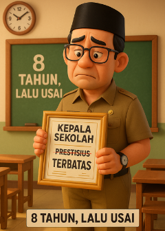 Opini Oleh : Ahmad Sutardi "Jabatan Kepala Sekolah, Popularitas yang Memudar"