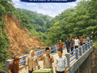 Berkat Donatur Jembatan Pangimpunan Jampangkulon