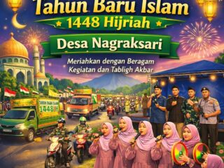 Semarak Tahun Baru Islam 1448 Hijriah, Desa Nagraksari Gelar Beragam Kegiatan hingga Tabligh Akbar