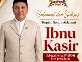 PD PABPDSI CIANJUR UCAPKAN SELAMAT ATAS TERPILIHNYA IBNU KASIR JADI KETUA PABPDSI JABAR