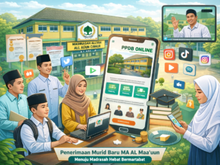 Penerimaan Murid Baru Di Madrasah Aliyah Al Maa'uun di Era Digital, Menuju Madrasah Hebat Bermartabat.