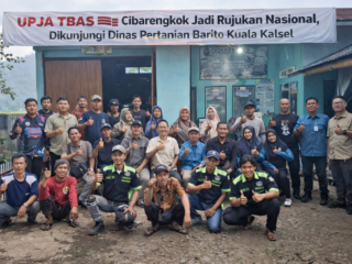UPJA TBAS Cibarengkok Jadi Rujukan Nasional, Dikunjungi Dinas Pertanian Barito Kuala Kalsel