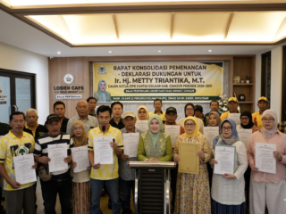 24 PK Golkar Cianjur Deklarasikan Dukungan untuk Metty Triantika, Konsolidasi Kekuatan Jelang Musda Menguat