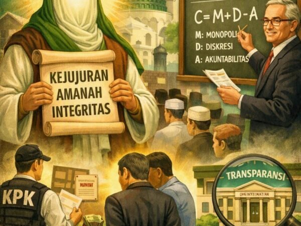 SPIRIT MAULID MENCEGAH KORUPSI - Keteladanan Rasulullah SAW dan Pelajaran dari Robert Klitgaard