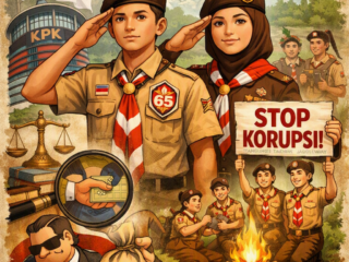 HUT PRAMUKA - KEPANDUAN MENCEGAH KORUPSI