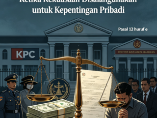 TIPIKOR DAN KRIMINALISASI - Ketika Kekuasaan Disalahgunakan Untuk Kepentingan Pribadi